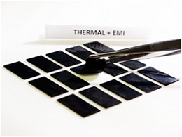 GLPOLY Hybrid Thermal and EMI Absorbing Material XK-J25--Benchmark of Laird coolzorb 500